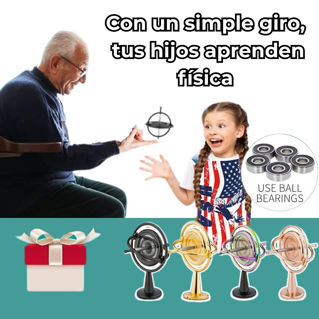 Vortix Kinetic Pro: Giroscopio de Precisión Anti-Gravedad