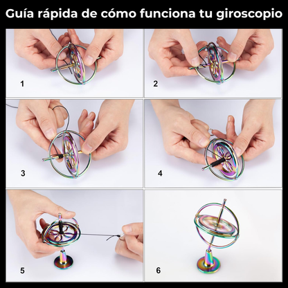 Vortix Kinetic Pro: Giroscopio de Precisión Anti-Gravedad